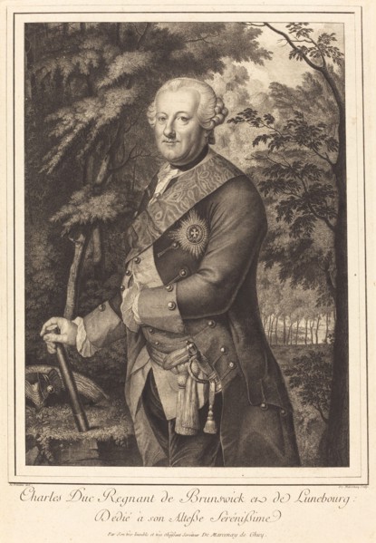 Charles Duc Regnant de Brunswick. Creator: Antoine de Marcenay Ghuy.