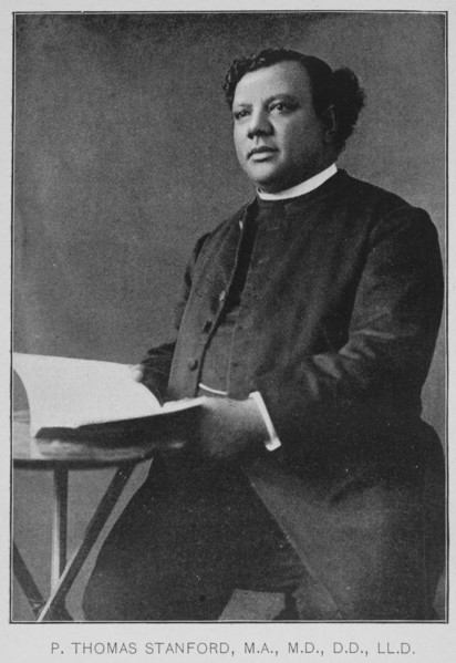 P. Thomas Stanford, M.A., M.D., D.D., LL.D., 1897. Creator: Unknown.