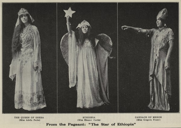 From the pageant: "The star of Ethiopia", 1915-12. Creator: Unknown.