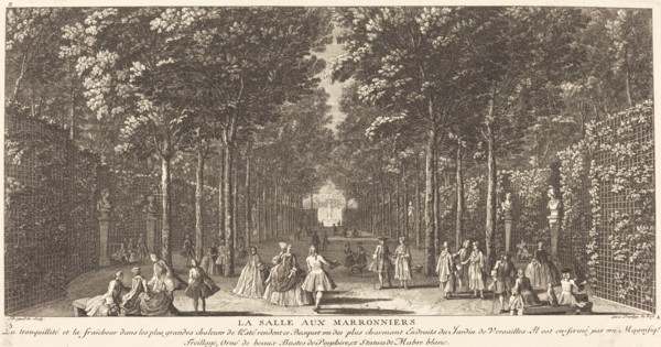 La Salle aux Marronniers. The Chestnut Room. Creator: Jacques Rigaud.