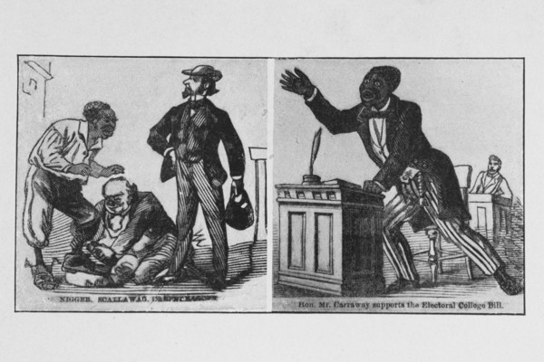 Scenes in the First Reconstructed Legislature, 1905. Creator: Unknown.
