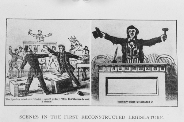 Scenes in the First Reconstructed Legislature, 1905. Creator: Unknown.