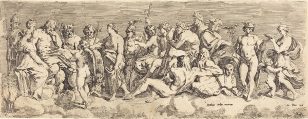 The Admission of Psyche to Olympia, c. 1635. Creator: François Perrier.