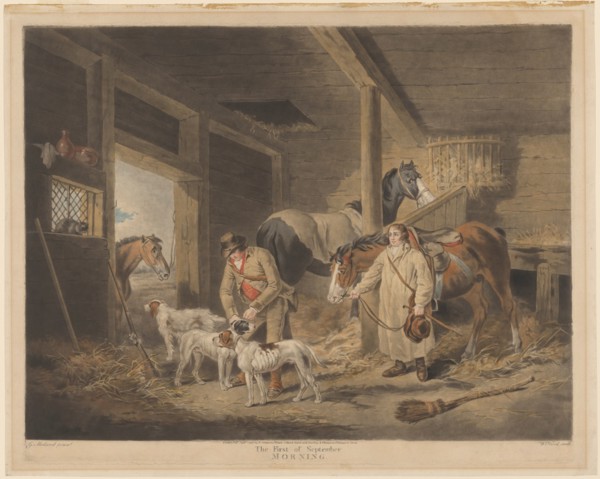 The First of September, Morning, published 1796. Creator: William Ward.