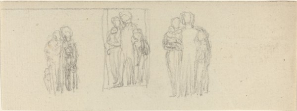 Three Groups of Figures (Parents and Children?). Creator: John Flaxman.