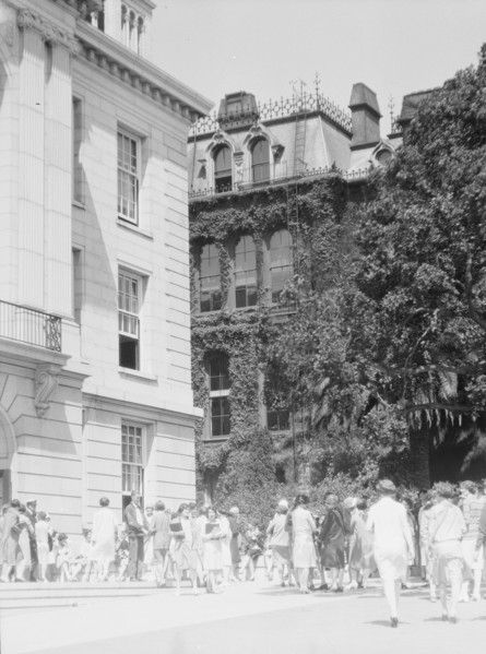 University of California at Berkeley views, 1927 Creator: Arnold Genthe.