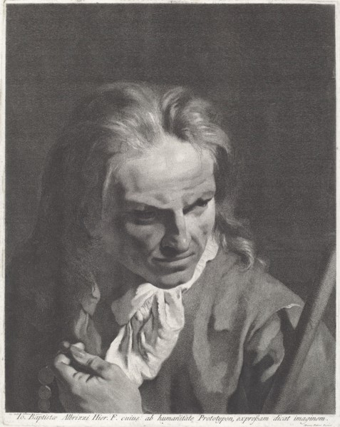 A Gentleman Pilgrim with a Rosary, 1740s. Creator: Marco Alvise Pitteri.