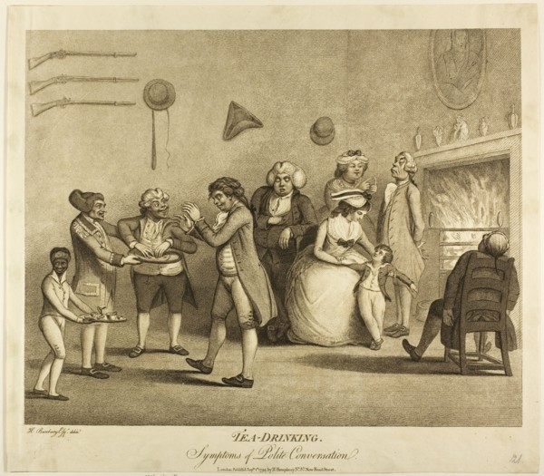 Tea Drinking, published September 1, 1794. Creator: Henry William Bunbury.