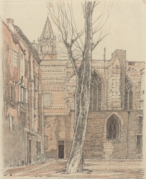 Cloitre St. Pierre, Avignon, 1922. Creator: Frederick Landseer Maur Griggs.
