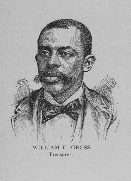 Officers of the League; William E. Gross, Treasurer, 1892. Creator: Unknown.