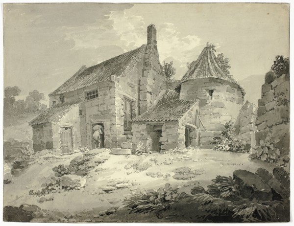 A Mill at Berwick Upon Tweed, n.d. Creators: William Alexander, Edward Dayes.