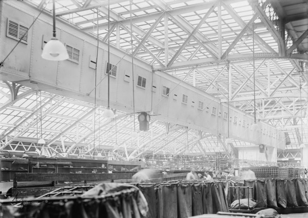 Post Office Department Windows For Inspectors, 1913. Creator: Harris & Ewing.