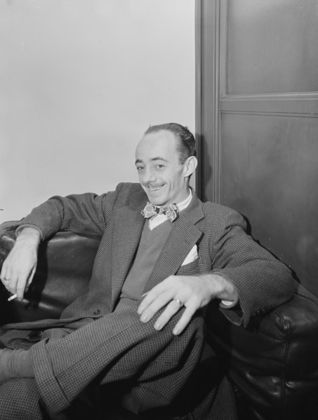 Portrait of Dave Lambert, New York, N.Y., 1946. Creator: William Paul Gottlieb.