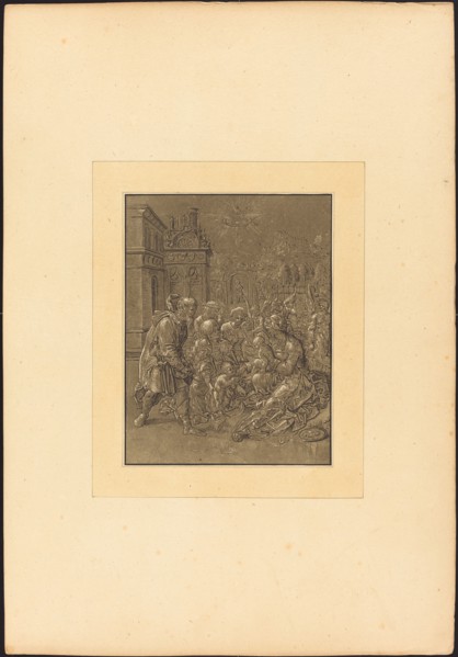 Visit of Saint Elizabeth to the Holy Family, 1781. Creator: Maria Catharina Prestel.