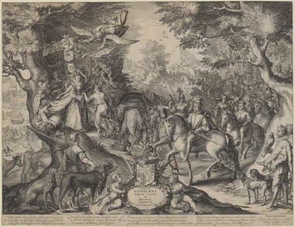 Allegory of Flourishing State of the United Provinces, 1602. Creator: Jan Saenredam.
