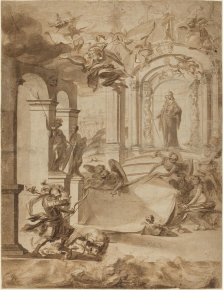 Allegory in Honor of a Gentleman, 3rd quarter of the 17th century. Creator: Unknown.