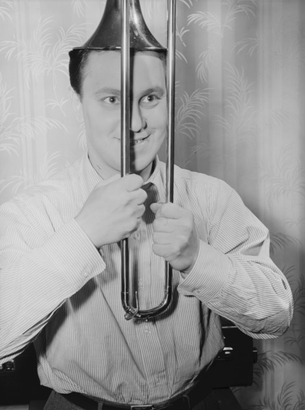 Portrait of Buddy Morrow, New York, N.Y., ca. May 1947. Creator: William Paul Gottlieb.