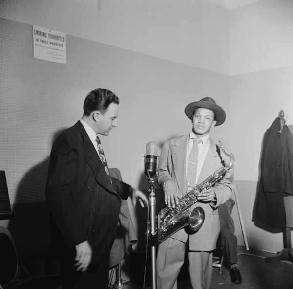 Portrait of Illinois Jacquet, New York, N.Y., ca. May 1947. Creator: William Paul Gottlieb.