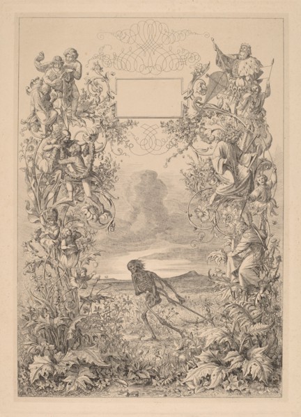 Heute Roth, Morgen Tod (Today Red, Tomorrow Dead), 1839. Creator: Eugen Napoleon Neureuther.