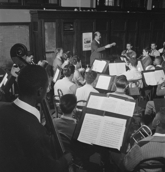 Metropolitan Vocational High School, New York, N.Y., ca. July 1947. Creator: William Paul Gottlieb.