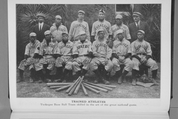 Trained athletes; Tuskegee base ball team skilled in the art of the great national game, 1917. Creator: Unknown.
