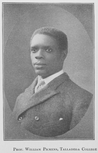 Typical  makers of evidence on the race problem- Prof. William Pickens, Talladega College, 1909. Creator: Unknown.
