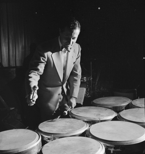 Portrait of Ray McKinley, Hotel Commodore, Century Room, New York, N.Y., ca. Jan. 1947. Creator: William Paul Gottlieb.