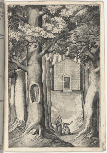 Chapel of the Blessed John of La Verna (Cappella del beato Giovanni della Verna) [plate S], 1612. Creator: Jacopo Ligozzi.