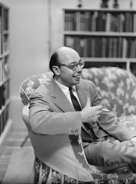Portrait of Ahmet M. Ertegun and Nesuhi Ertegun, Turkish Embassy(?), Washington, D.C., 1938. Creator: William Paul Gottlieb.