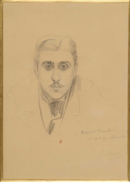 Portrait of Marcel Proust , 1891. Creator: Blanche, Jacques-Émile (1861-1942).