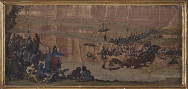 The Israelites crossing of the Red Sea, c. 1620-1630. Creator: Tempesta, Antonio (1555-1630).