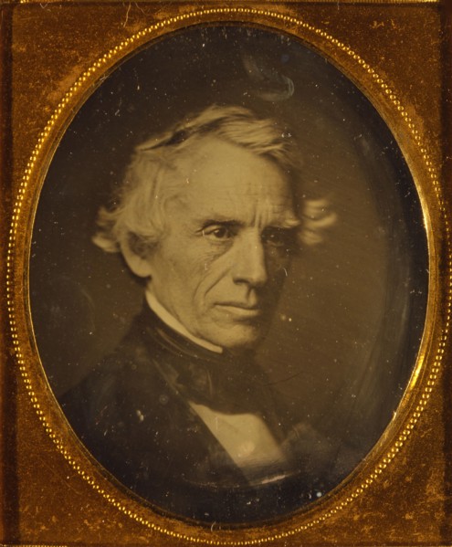 Portrait of Samuel Finley Breese Morse (1791-1872) , ca 1845. Creator: Anonymous.
