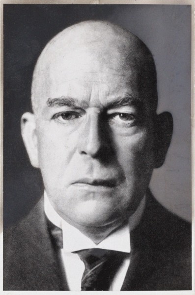 Portrait of Oswald Spengler (1880-1936). Creator: Anonymous.