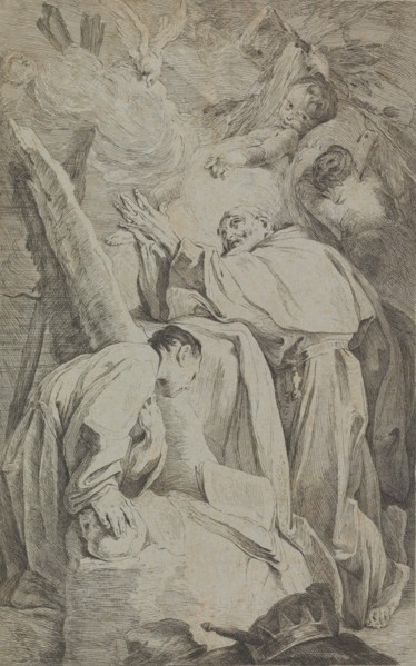The Blessed Pietro Gambacorti of Pisa, ca 1727. Creator: Bencovich, Federico (1667-1753).