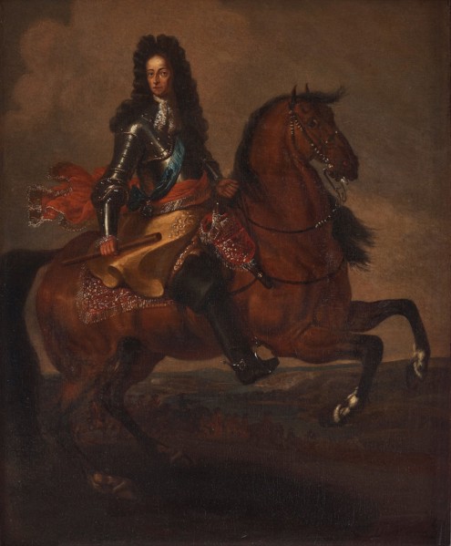 Portrait of William III of Orange (1650-1702). Creator: Maas, Dirck (1658-1717).