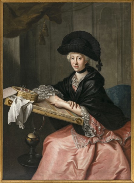Princess Charlotte of Saxe-Meiningen (1751-1827), Duchess of Saxe-Gotha-Altenburg. Creator: Ziesenis, Johann Georg, the Younger (1716-1776).