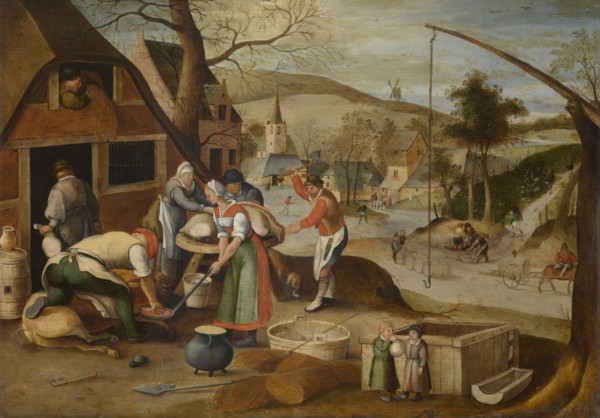 The Four Seasons: Autumn, 1607. Creator: Grimmer, Abel (1570-1619).