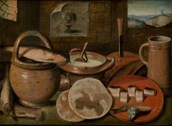The Poor Man's Meal, 1599-1600. Creator: Flemish master.