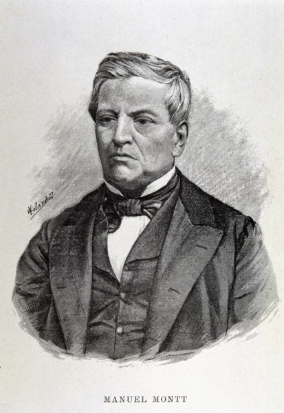Montt, Manuel (1809 - 1880), Chilean politician, 1888. Creator: Vilardell.