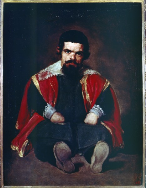 The fool D. Sebastián de Morra', 17th century. Creator: Velazquez, Diego de Silva (1599 - 1660).
