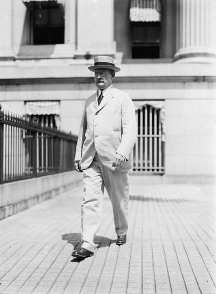 Charles S. Hamlin, Assistant Secretary of The Treasury, 1913. Creator: Harris & Ewing.