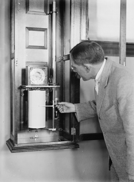 Charles Frederick Marvin, Chief, Weather Bureau, 1913. Creator: Harris & Ewing.
