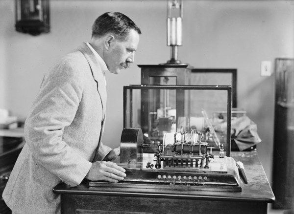 Charles Frederick Marvin, Chief, Weather Bureau, 1913. Creator: Harris & Ewing.