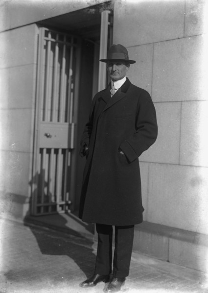 William Gibbs McAdoo, Secretary of The Treasury, 1914.  Creator: Harris & Ewing.
