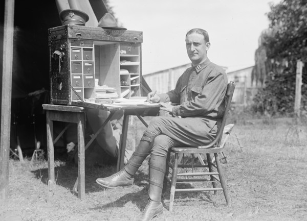 National Guard of D.C. - Capt. Louis Wilson, 1916. Creator: Harris & Ewing.