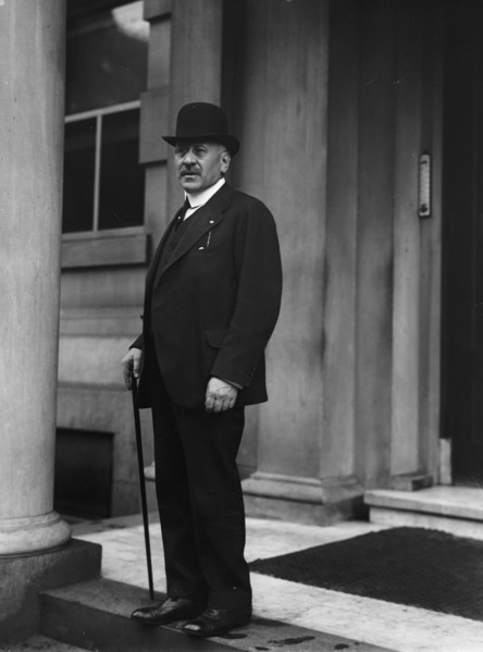 Julius Rosenwald of Sears-Roebuck Co., 1917. Creator: Harris & Ewing.
