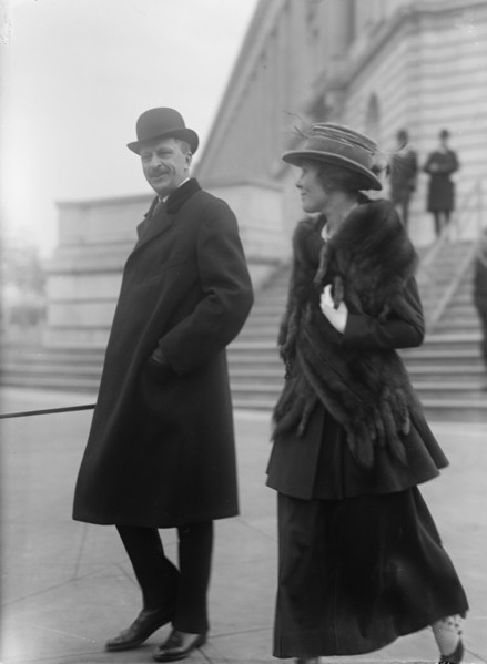 Mr. And Mrs. Charles H. Sabin, 1917. Creator: Harris & Ewing.