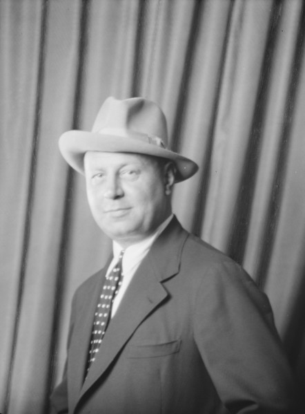 Jannings, Emil, Mr., portrait photograph, 1927 Creator: Arnold Genthe.