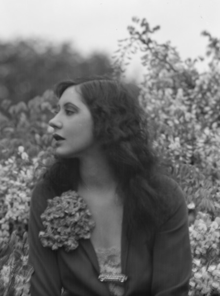 Altman, Ruth, Miss, outdoors, 1928 Creator: Arnold Genthe.