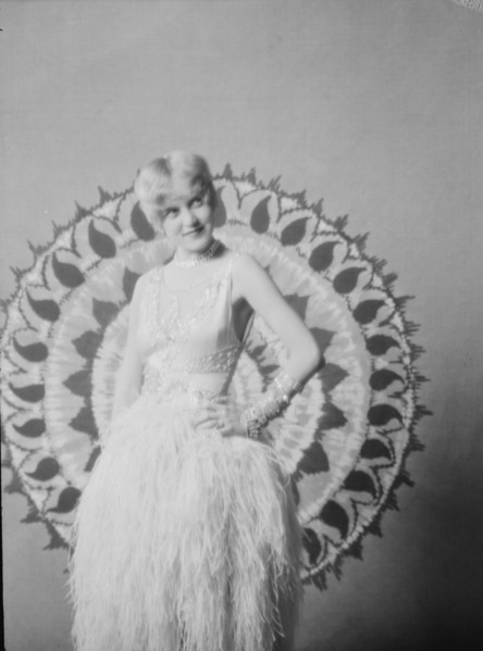 Taylor, Ruth Lee, Miss, portrait photograph, 1927 Creator: Arnold Genthe.